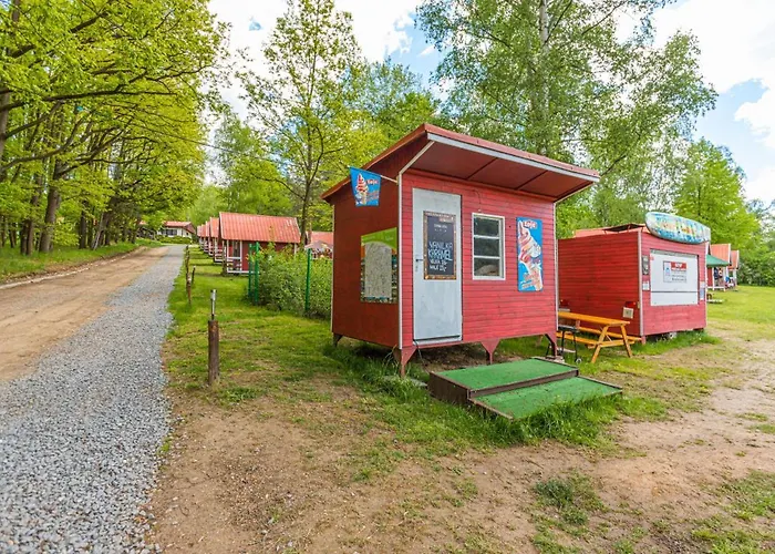 Andělská Laguna Slapy Parque de Campismo