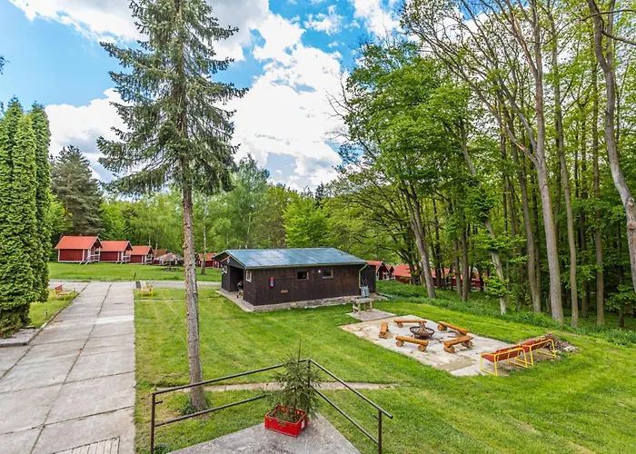 Andělská Laguna Slapy Parque de Campismo *