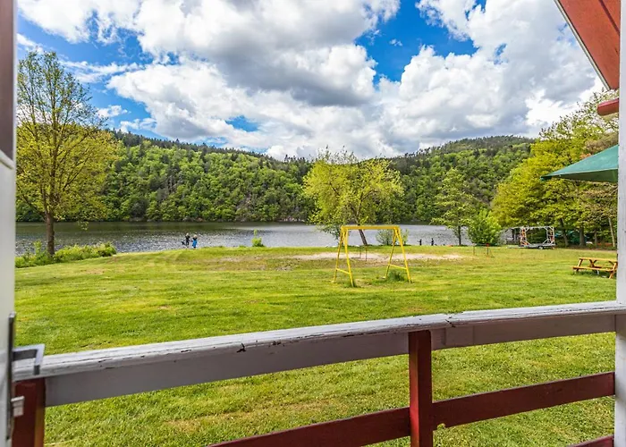 Andělská Laguna Slapy Parque de Campismo Nalzovice